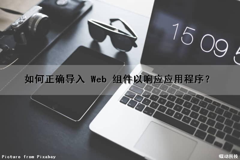 如何正确导入 Web 组件以响应应用程序？（如何正确导入 web 组件以响应应用程序为主）