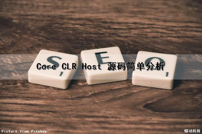Core CLR Host 源码简单分析（coredns 源码）