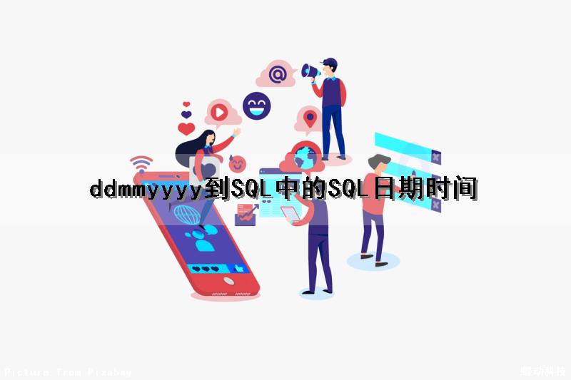 ddmmyyyy到SQL中的SQL日期时间