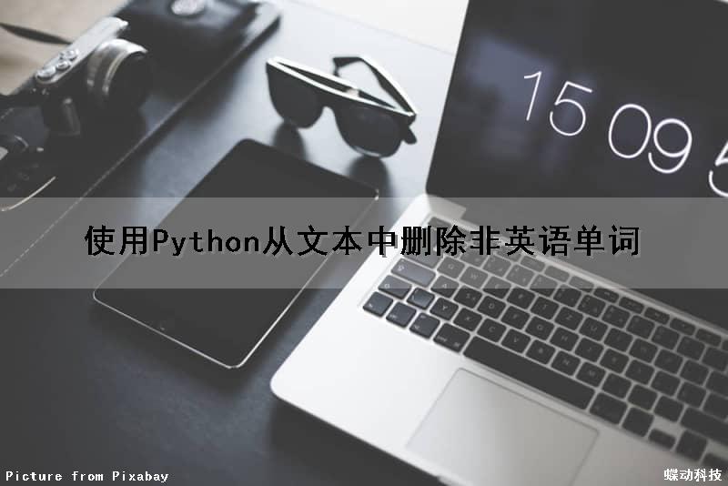 使用Python从文本中删除非英语单词（python删除非字母）