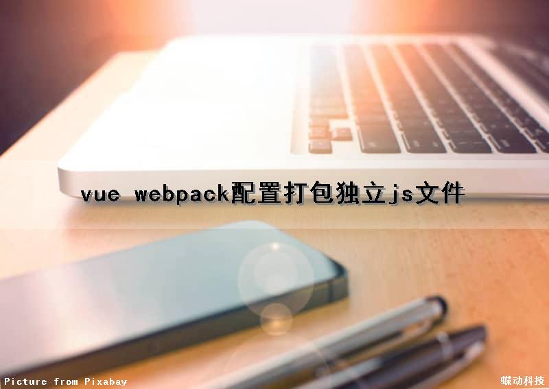 vue webpack配置打包独立js文件