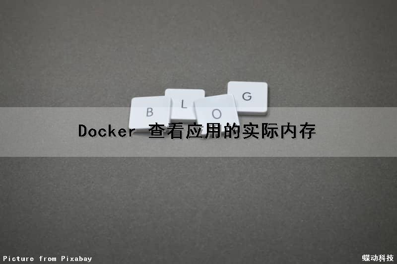 Docker 查看应用的实际内存（docker查看内存占用）