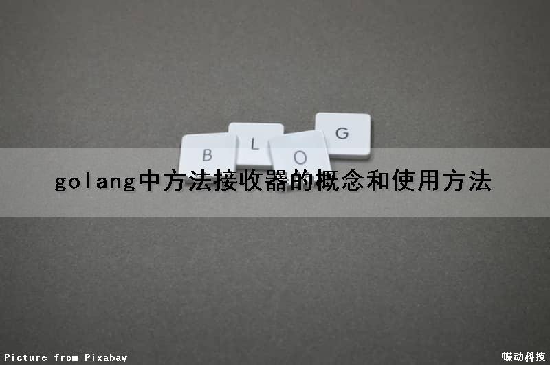 golang中方法接收器的概念和使用方法
