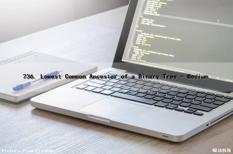 236. Lowest Common Ancestor of a Binary Tree - Medium