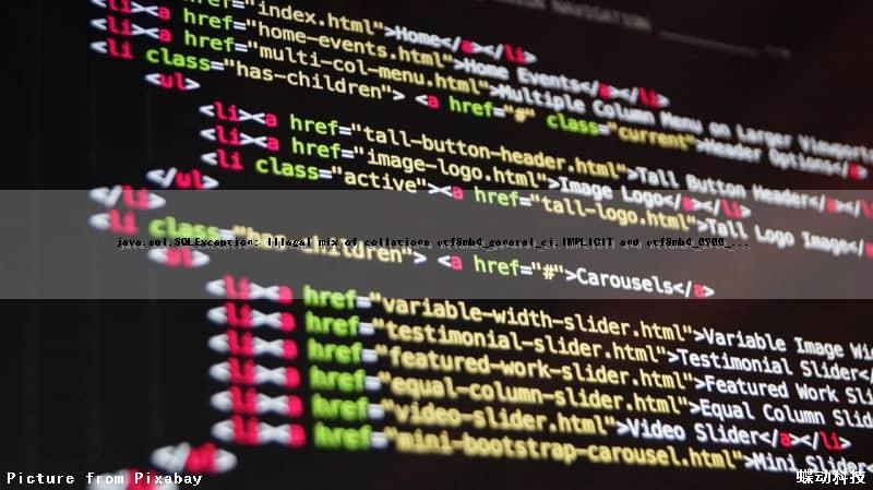 java.sql.SQLException: Illegal mix of collations (utf8mb4_general_ci,IMPLICIT) and (utf8mb4_0900_...