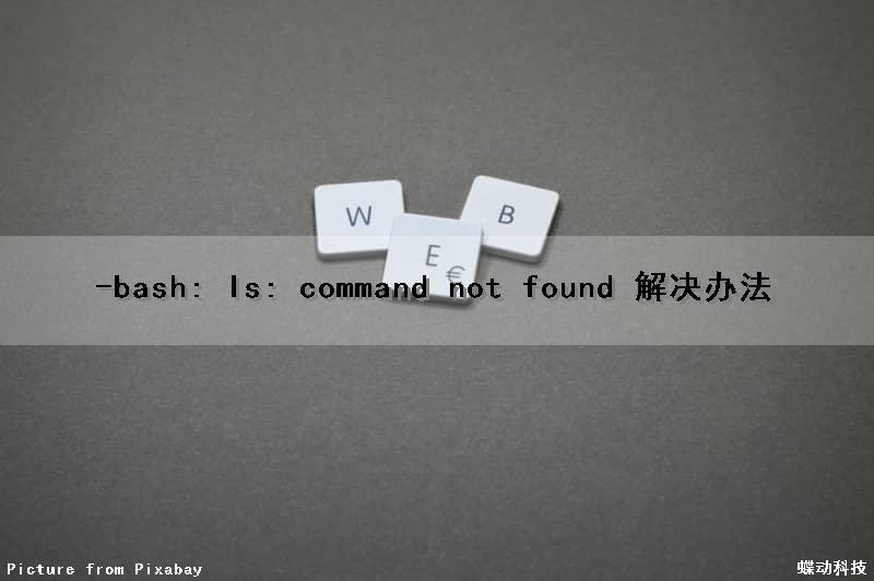 -bash: ls: command not found 解决办法