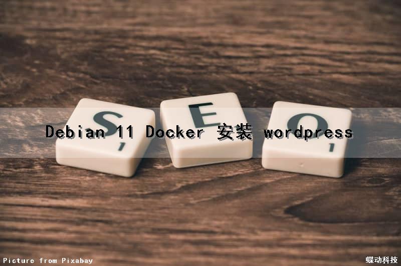Debian 11 Docker 安装 wordpress