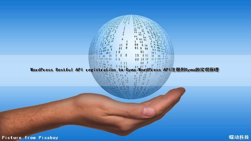 WordPress Restful API registration to Kyma WordPress API注册到Kyma的实现原理