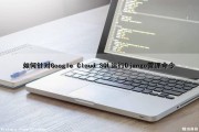 如何针对Google Cloud SQL运行Django管理命令（谷歌oracle）