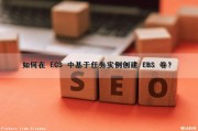 如何在 ECS 中基于任务实例创建 EBS 卷？（ebsco可否在线创建个人文件夹进行管理）